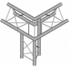 Dura Truss DT 23 C31-ULDR 3way corner 90
