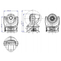 PR Lighting XLED 250 Spot