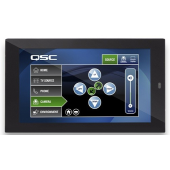 QSC TSC-55W-G2-BK Q-Sys 5.5” PoE