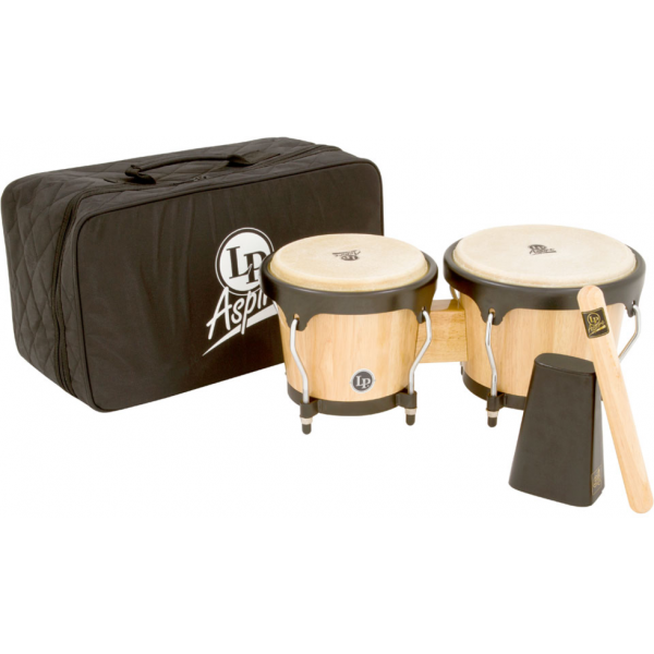 Latin Percussion 500-AW LP Aspire Bongo Gift Kit