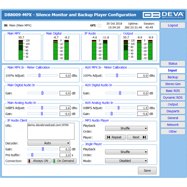 DEVA Broadcast DB8009-MPX
