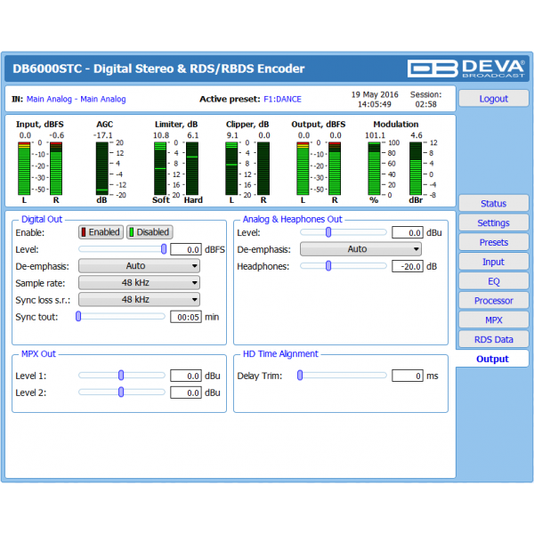DEVA Broadcast DB6000-STC