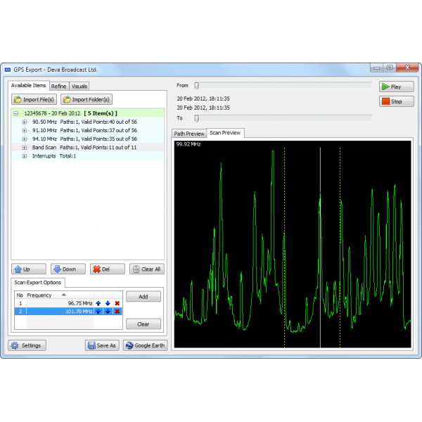 DEVA Broadcast Radio Explorer