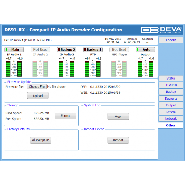 DEVA Broadcast DB91-RX