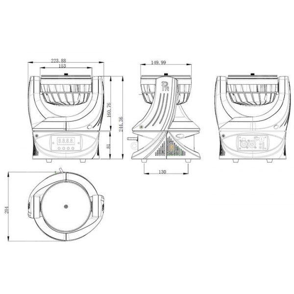 PR Lighting XLED 336