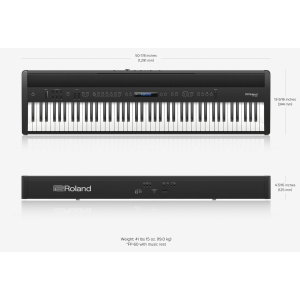 Roland FP-60X-BK