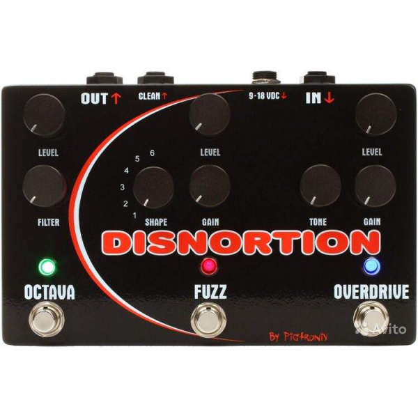 PIGTRONIX OFO Disnortion - Octave Fuzz Overdrive