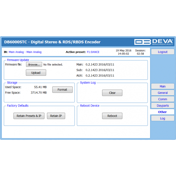 DEVA Broadcast DB6000-STC