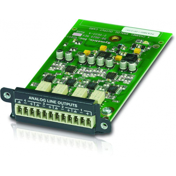 Symetrix EDGE 4 Channel Analog Out Card