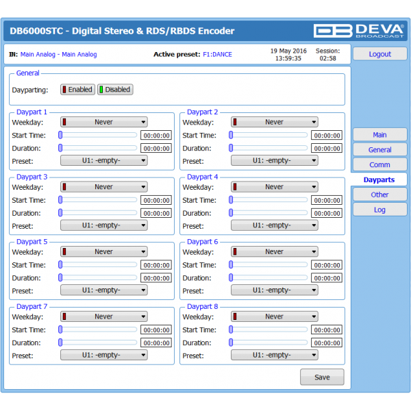 DEVA Broadcast DB6000-STC