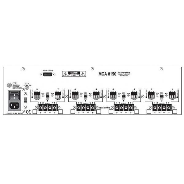Biamp MCA 8150