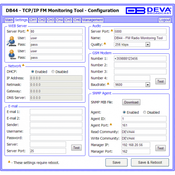 DEVA Broadcast DB44