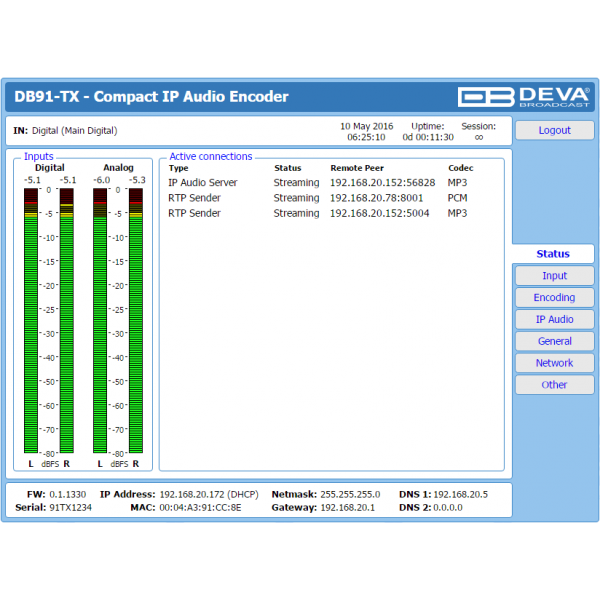 DEVA Broadcast DB91-TX