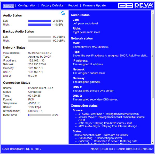 DEVA Broadcast DB90-RX
