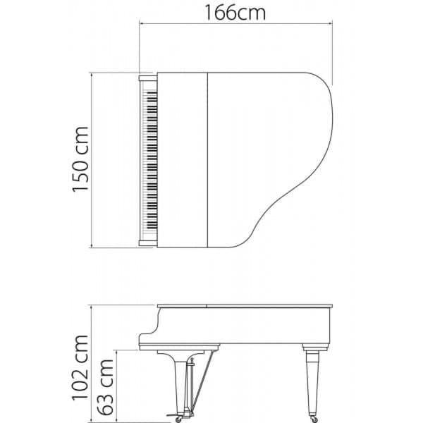 Kawai GL-30 WH/P