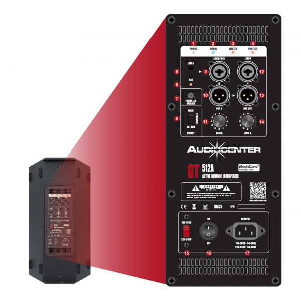Audiocenter GT512A