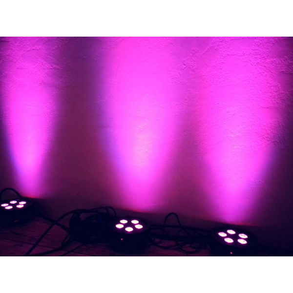 ROSS LED FLAT PAR RGBW 5X10W RC