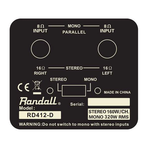 RANDALL RD412A-DE