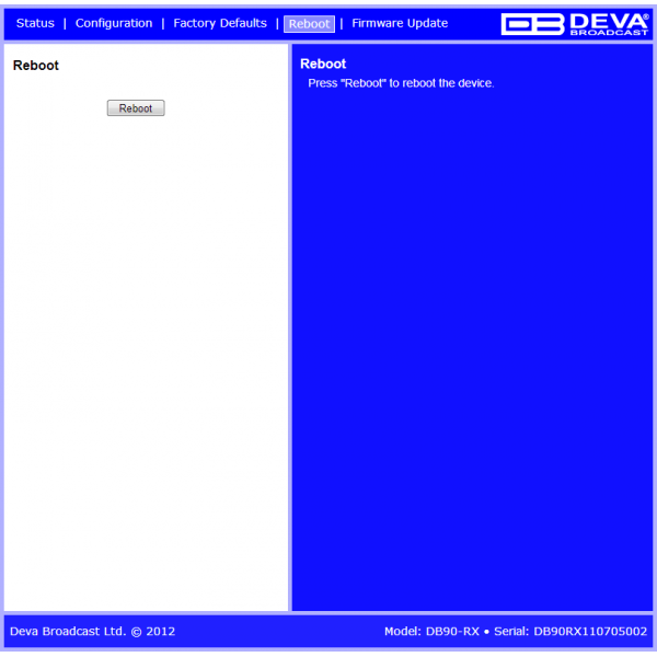 DEVA Broadcast DB90-RX