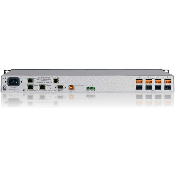 Biamp TesiraFORTE DAN VT4