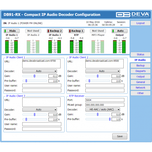 DEVA Broadcast DB91-RX