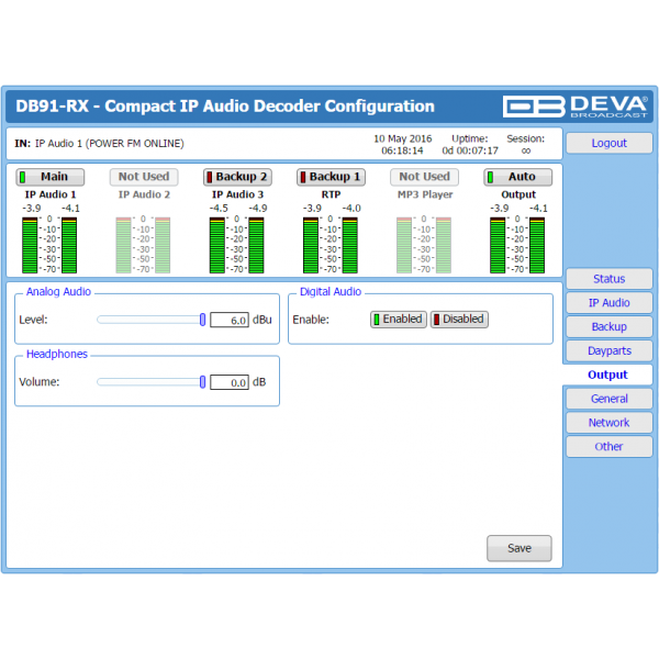 DEVA Broadcast DB91-RX