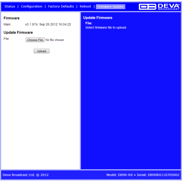DEVA Broadcast DB90-RX