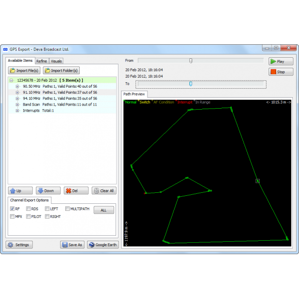 DEVA Broadcast Radio Explorer