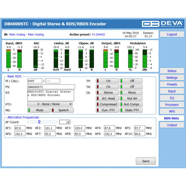 DEVA Broadcast DB6000-STC