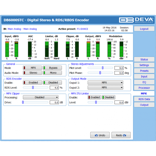 DEVA Broadcast DB6000-STC