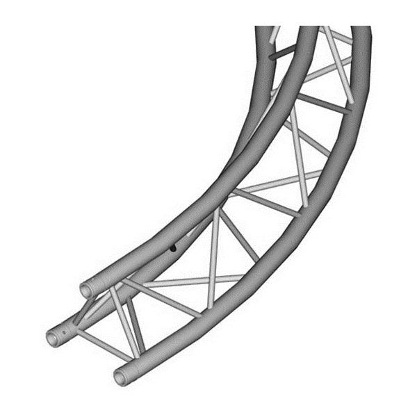 Dura Truss DT 33 Circle Part 5m 45 degr