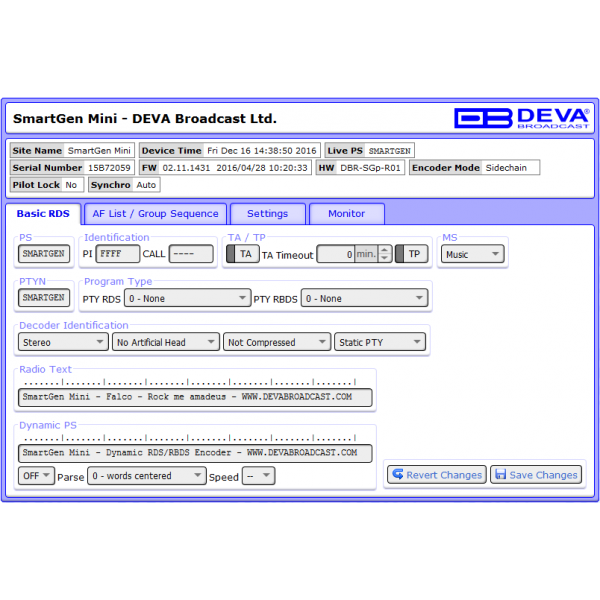 DEVA Broadcast SmartGen Mini