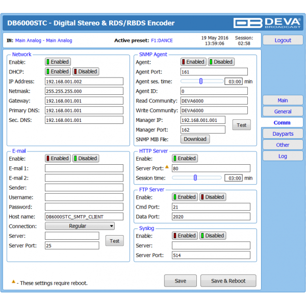 DEVA Broadcast DB6000-STC