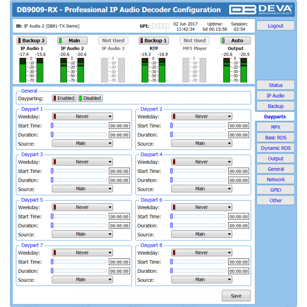 DEVA Broadcast DB9009-RX