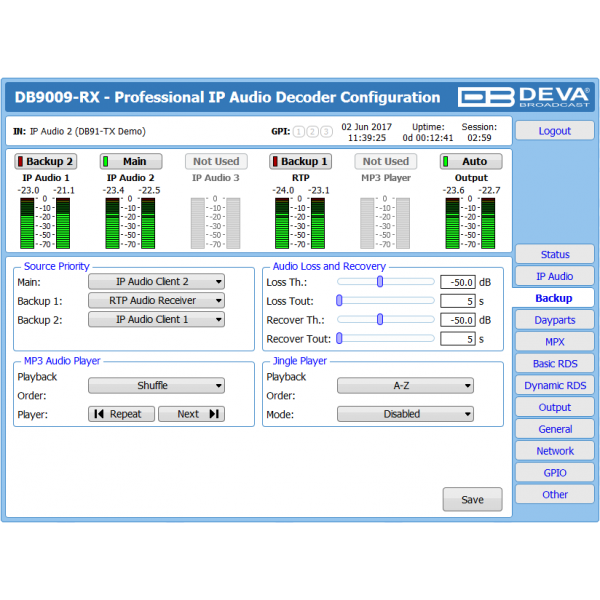 DEVA Broadcast DB9009-RX