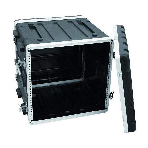 ROADINGER Kunststoff-Rack KR-19, 10HE, DD, schwarz