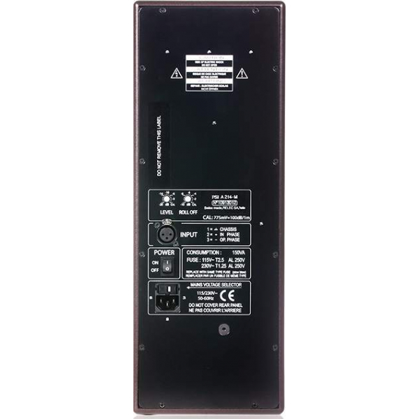 PSI AUDIO A214-M Red