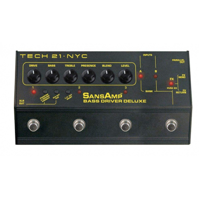 TECH 21 BSDR-DLX T SansAmp Bass Driver DeLuxe